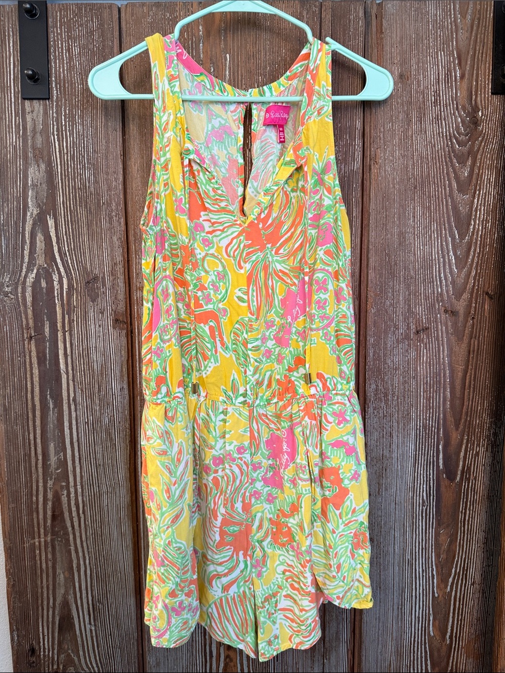 Lilly Pulitzer Romper with Pockets
